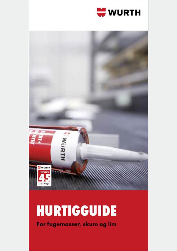 Fugemasser, skum og lim - hurtigguide